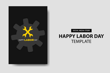 Happy Labor Day Story Template