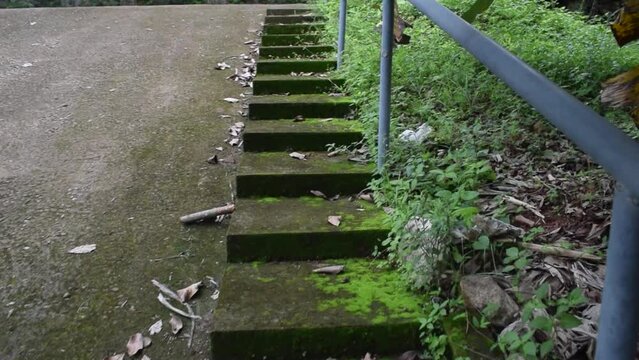 going up in a staircase