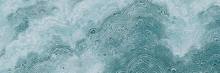 turquoise abstract background, waves pattern
