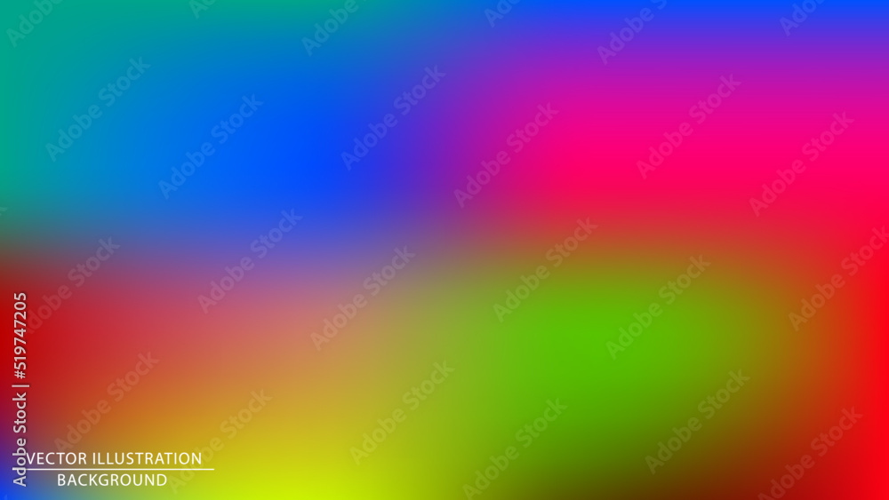 Aufkleber colorful abstract background. creative graphic design with blurred gradient mesh backdrop. smooth ba