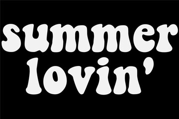 Summer Lovin' T-Shirt Design