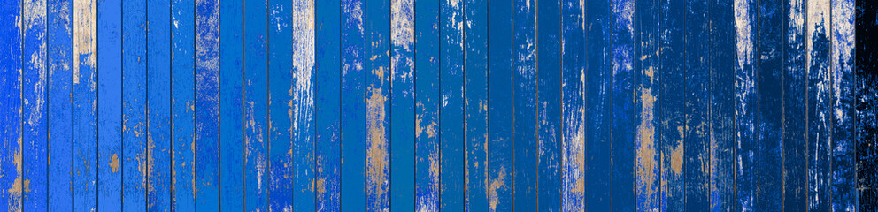 Panneau de bois bleu rustique 