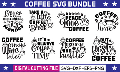 coffee svg bundle