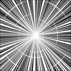 A Comic and Cartoon Background Effect