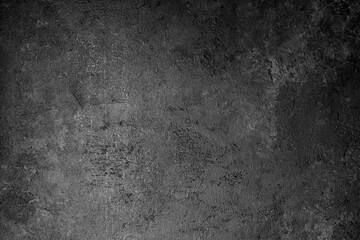 Abstract dark stone texture. Dirty wall background or wallpaper with copy space. Grunge old gray texture with scratches. Distressed grey grunge seamless texture. Overlay scratched backdrop