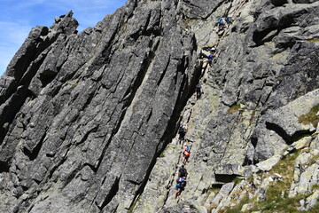 Tatra Mountains, trail, Orla Perc, climbing, extreme,