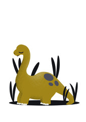 Dinosaures - le diplodocus