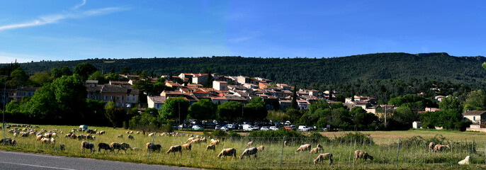 Sainte Anastasie sur Issole; small village of Provence, southern France