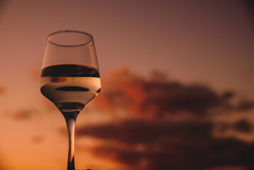 glass of wine