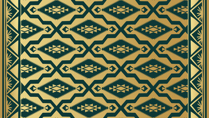 Gradient Color Fabric Pattern Design Vector Illustration 