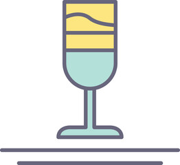 Rainbow Drink Icon