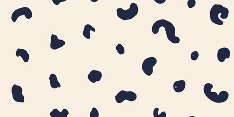 Hand-drawn seamless abstract pattern.Minimalist fashion template for your design.Modern background for paper, wallpaper, cover, fabric and other users. Vector illustration.