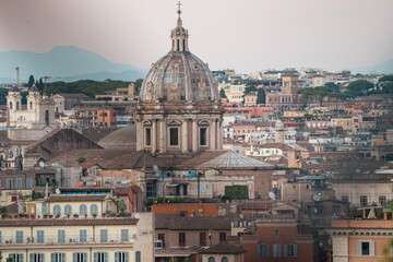 Fototapeta premium Dome of Sant'Andrea della Valle in Rome