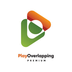 Play overlapping Logo 