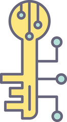 Electronic Key Icon