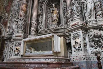 Foto op Aluminium baroque church (st catherine) in palermo in sicily (italy)  © frdric