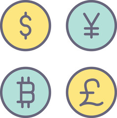 Currency Symbols Icon