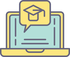 E Learning Icon
