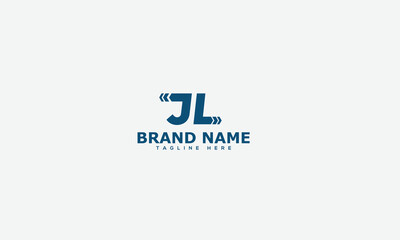 Logo design letter JL . Elegant modern. Vector template.