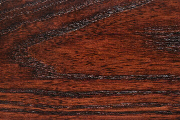 Dark brown wooden texture, wenge wood background