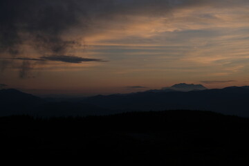 Naklejka premium 夕焼けの時間