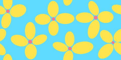 flower garden, plant, botanical, seamless pattern vector pattern design for fashion, fabric, wallpaper