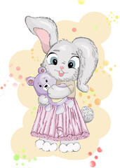 Blue dolphin splashing in the waves of the sea.