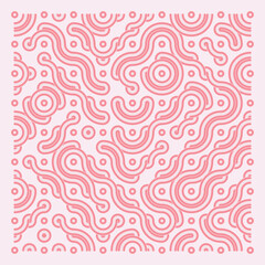 Color truchet tiling connections illustration