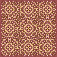 Color truchet tiling connections illustration