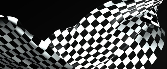 checkered flag, end race background