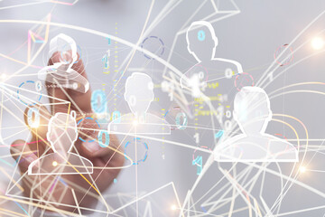 Social networking scheme - Mixed media