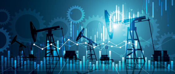 sfondo , bozzi petroliferi, energia, materie prime © xyz+
