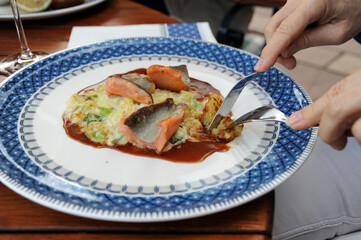 Saiblingsfilet