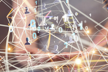 Social Media Communication Internet Network 3d