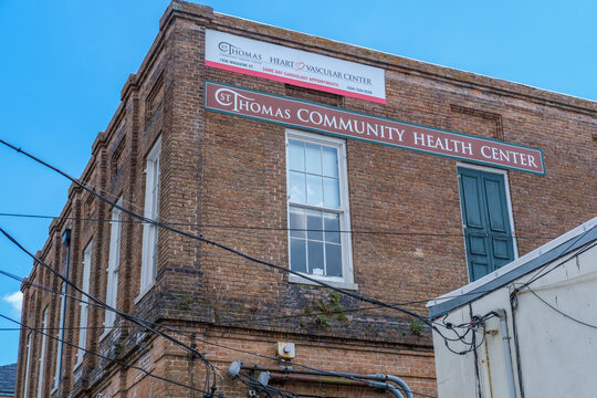 St. Thomas Community Health Center On St. Andrew Street In The Lower Garden District On June 20, 2022 In New Orleans, LA, USA