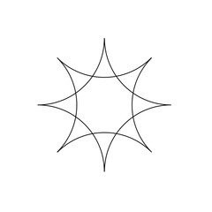 Vector line flowers square for background wallpaper and seamless artwork illustration texture of vector graphic design isolated flat trendy design for cotton beautiful pattern colorful fabric paper