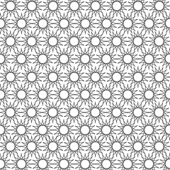 Vector line flowers square for background wallpaper and seamless artwork illustration texture of vector graphic design isolated flat trendy design for cotton beautiful pattern colorful fabric paper