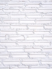 white brick wall, background