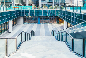 Outdoor elevator escalator architecture photography