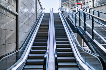 Outdoor elevator escalator architecture photography