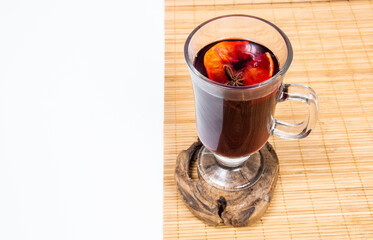 delicious quentão with spices on the table