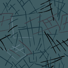 Seamless grunge background. Brush strokes. Pattern for packaging, wallpaper, printing on textiles.