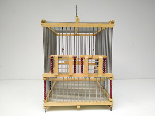 Wooden Birds Cage