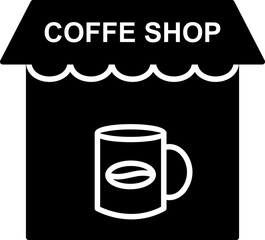 Coffee Shop Vector Icon
