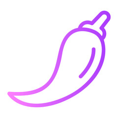 chili gradient icon