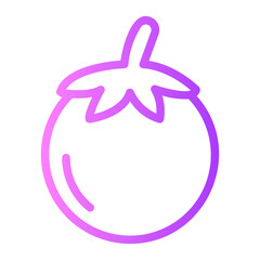 tomato gradient icon