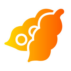 soybean gradient icon