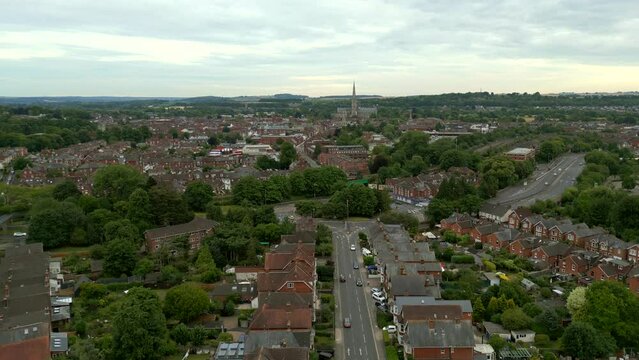 Aerial drone video Salisbury UK