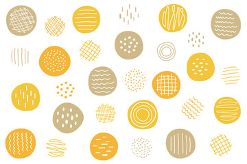 抽象 模様 装飾 北欧 ベクター ai 素材 背景