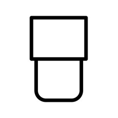 Eraser icon template